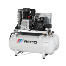 Billede af Reno kompressor 7,5 hk - 180 L (2x90L)