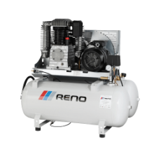 Billede af Reno kompressor 7,5 hk - 180 L (2x90L)