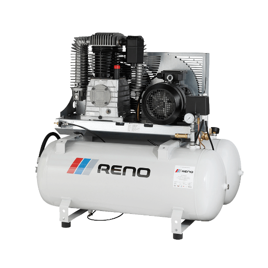 Billede af Reno kompressor 7,5 hk - 180 L (2x90L)