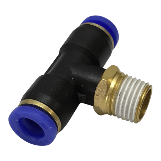 Billede af Luftstuds t-stykke - 8 x 1/4"