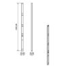 Billede af Bagstiver 1587x50x30 - Modulline