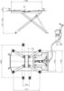 Billede af Deluxe Saxlift - 2700 kg - flytbar