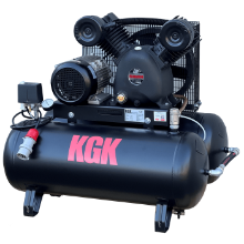 Billede af KGK kompressor 5,5 hk - 180 L (2x90L) - Super long life