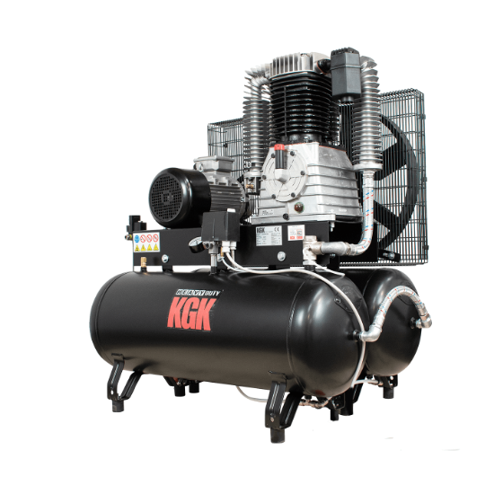 Billede af KGK kompressor 7,5 hk - 180 L (2x90L)