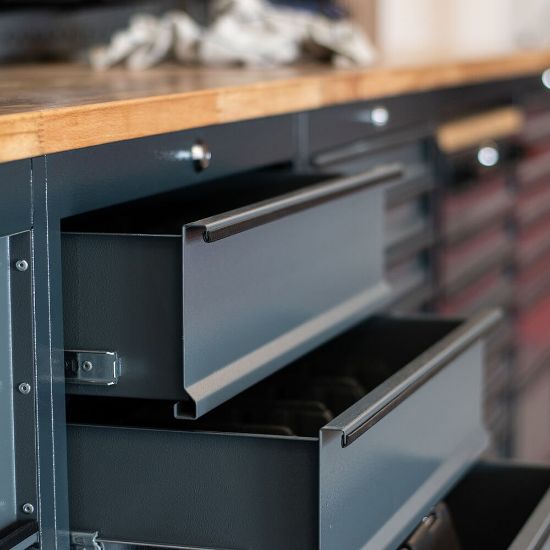 Billede af Værkstedsinventar sæt 3 med 5 moduler - Modulline