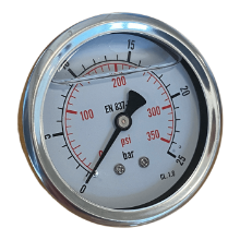 Billede af Manometer Ø63, 25bar, bagudvendt G ?