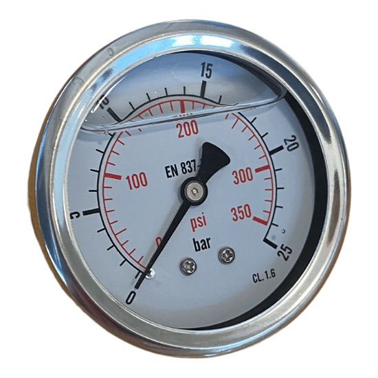 Billede af Manometer Ø63, 25bar, bagudvendt G ?