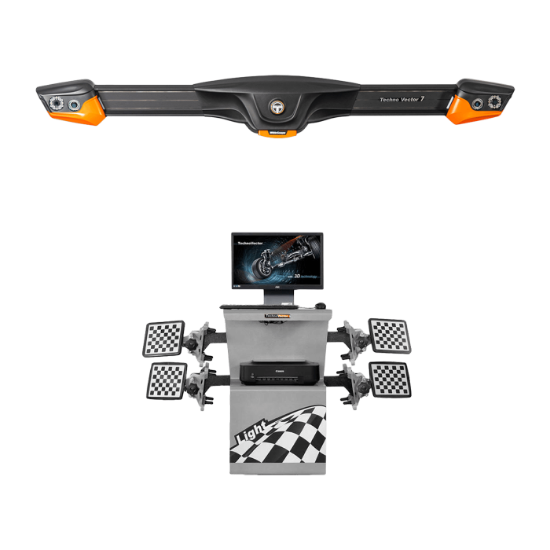 Billede af Sporingsapparat - Techno Vector 7 væghængt/nedhængt - 3D