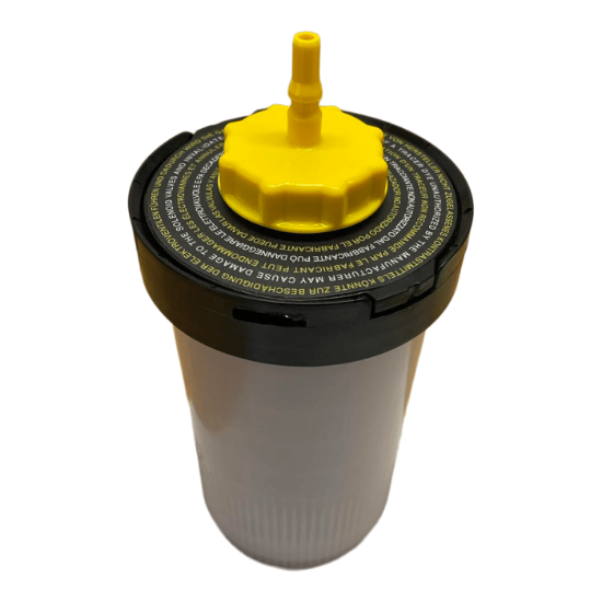 Billede af Ecotechnics genanvendelig og hermetisk flaske - 260ml gul