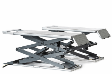 Billede af Deluxe Saxlift til gulvmontering - 3500 kg - lavprofil