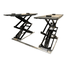 Billede af Deluxe Saxlift til gulvmontering - 3500 kg - lavprofil