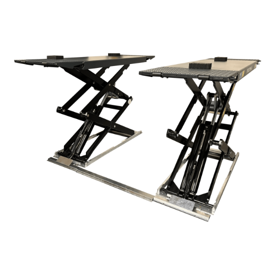 Billede af Deluxe Saxlift til gulvmontering - 3500 kg - lavprofil