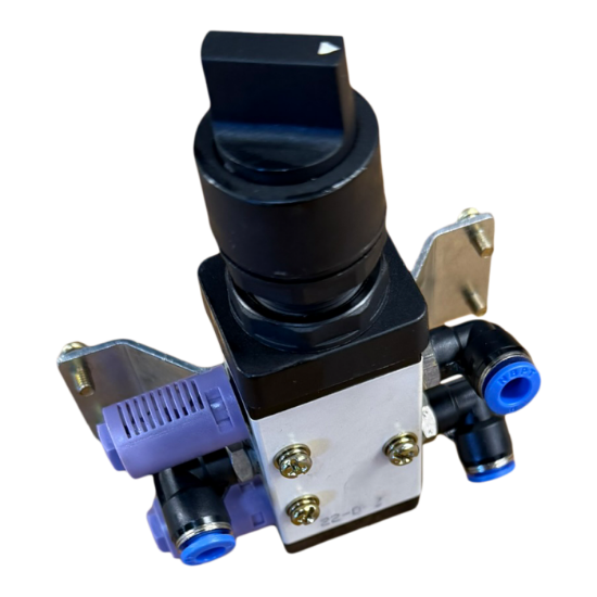 Billede af Drejbar luftventil 0-10 bar m/ fittings