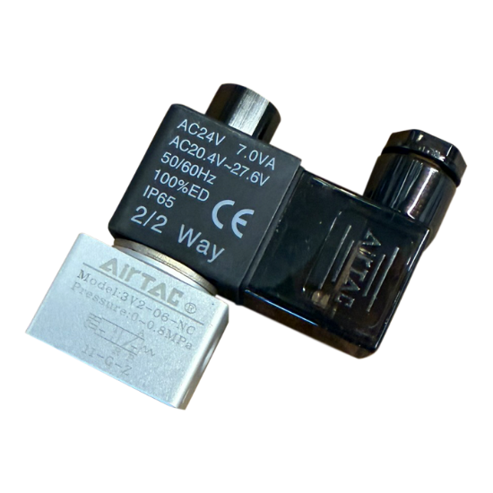 Billede af Drejbar luftventil 0-10 bar løs enhed