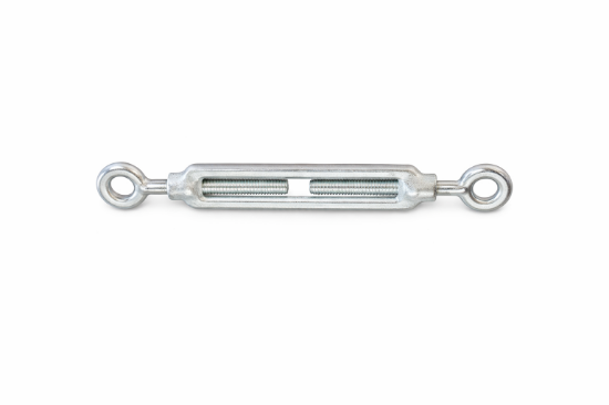 Billede af Bardunstrammer øje/øje M6, galv. 