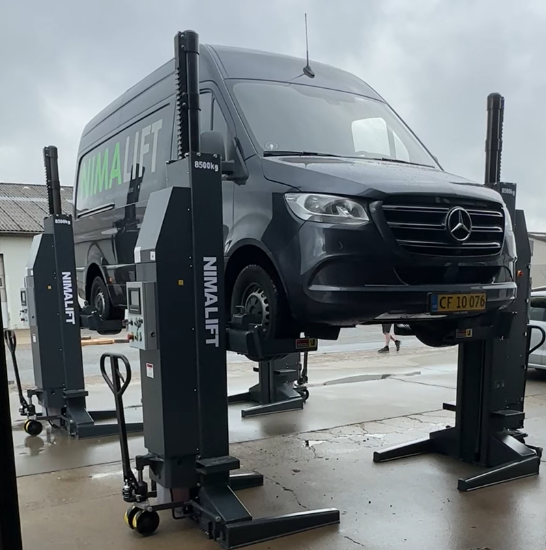 Billede af Montering af Lastbilløfter (samling og programering)