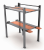 Billede af Parkeringslift 3 biler - 4 søjlet - 2000/2500kg