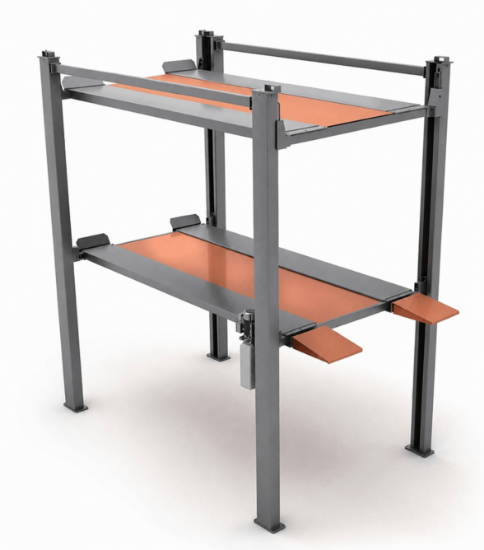 Billede af Parkeringslift 3 biler - 4 søjlet - 2000/2500kg