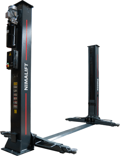 Billede af Deluxe 2-søjlet autolift - 5000 kg