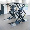 Billede af Deluxe Saxlift til gulvmontering - 3500 kg - Rampe/Udtræk
